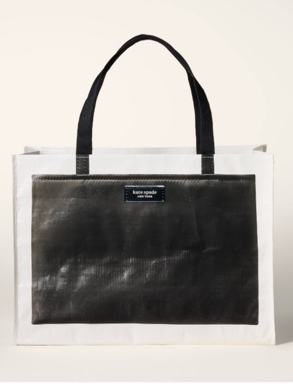 NWT Kate Spade Target Black and White Tote Bag